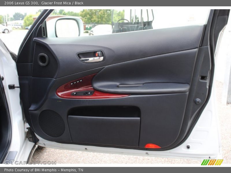 Glacier Frost Mica / Black 2006 Lexus GS 300