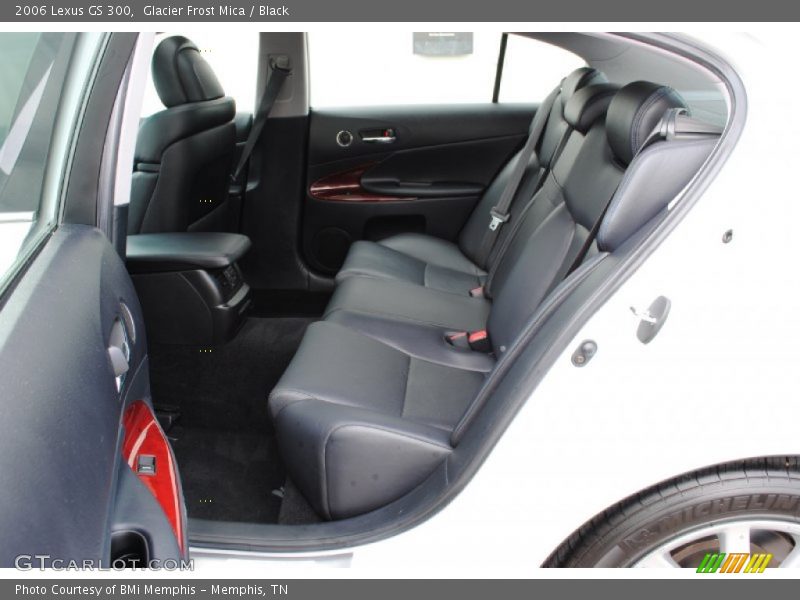 Glacier Frost Mica / Black 2006 Lexus GS 300