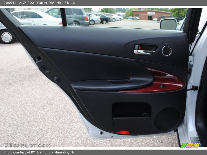 Glacier Frost Mica / Black 2006 Lexus GS 300