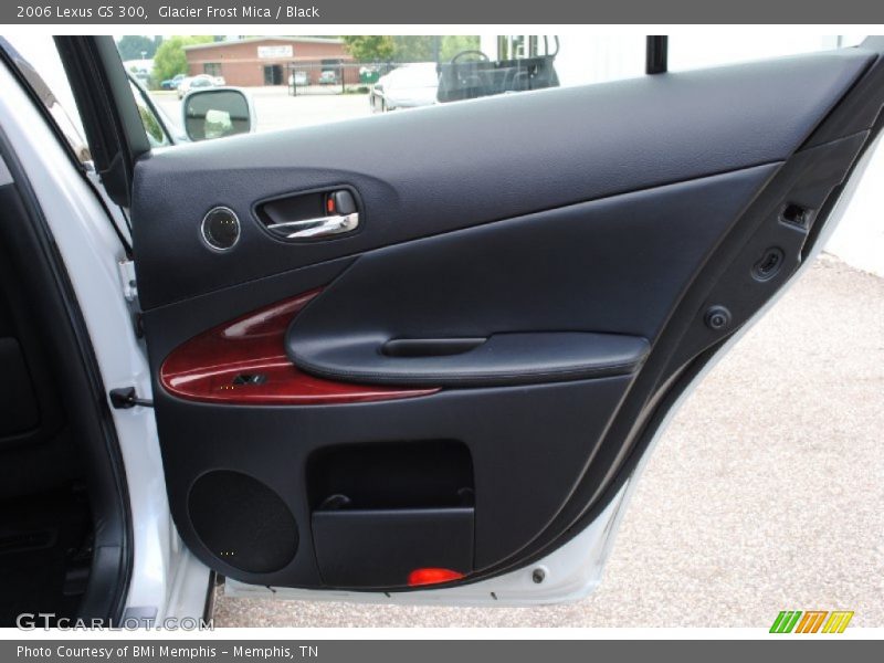 Glacier Frost Mica / Black 2006 Lexus GS 300