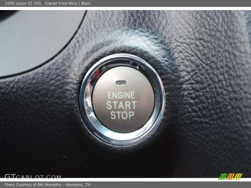 Glacier Frost Mica / Black 2006 Lexus GS 300