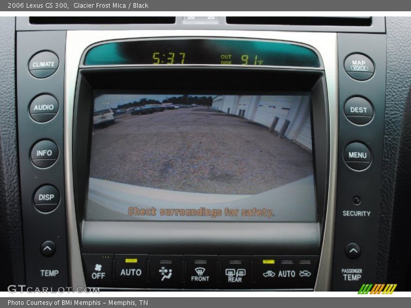 Glacier Frost Mica / Black 2006 Lexus GS 300