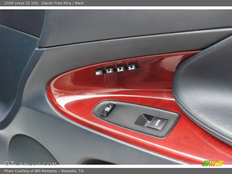 Glacier Frost Mica / Black 2006 Lexus GS 300