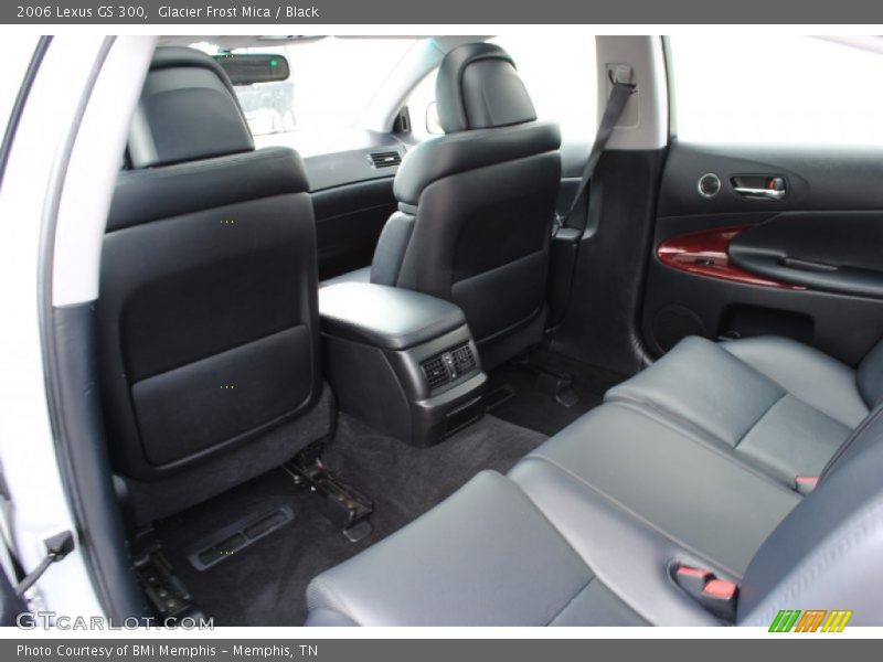 Glacier Frost Mica / Black 2006 Lexus GS 300