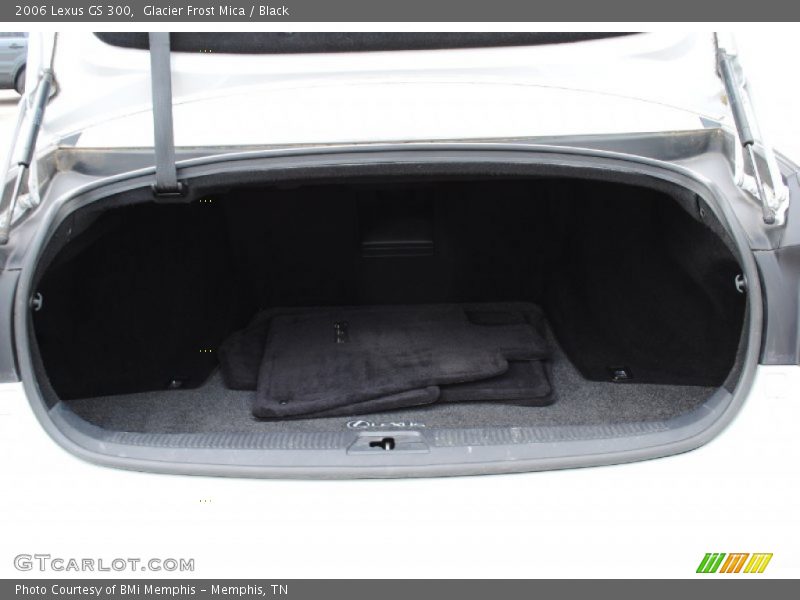 Glacier Frost Mica / Black 2006 Lexus GS 300