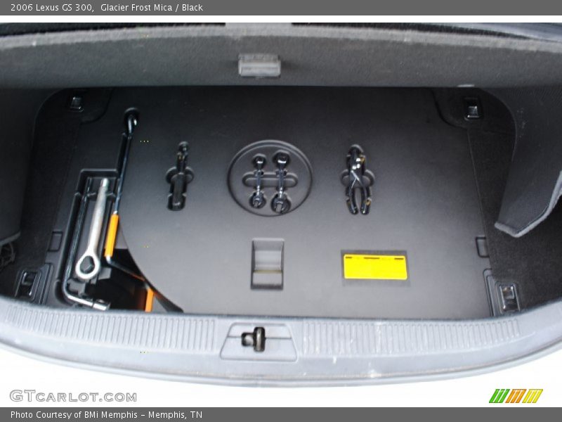 Glacier Frost Mica / Black 2006 Lexus GS 300