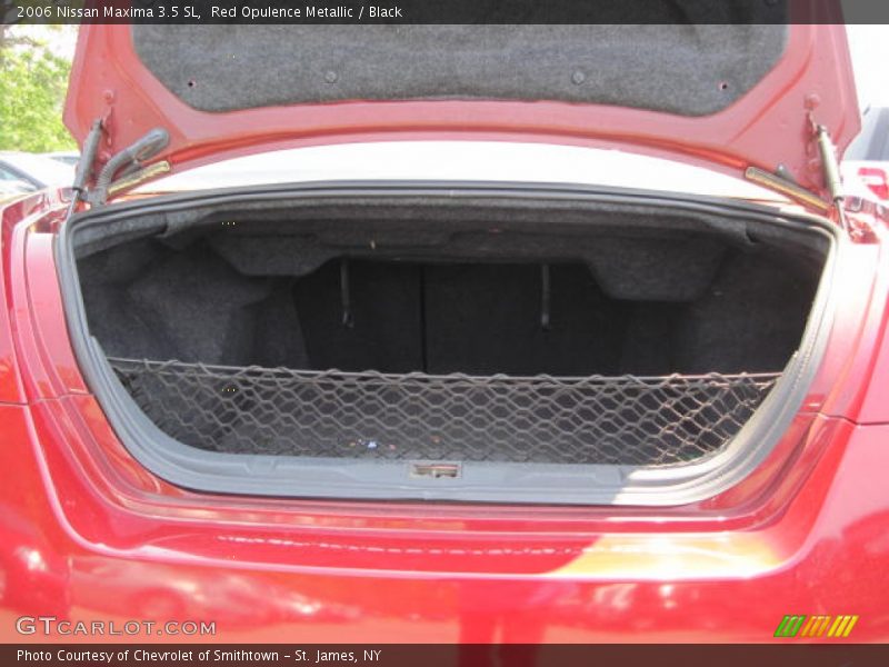 Red Opulence Metallic / Black 2006 Nissan Maxima 3.5 SL