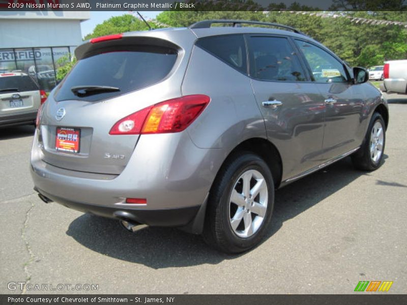 Platinum Graphite Metallic / Black 2009 Nissan Murano S AWD