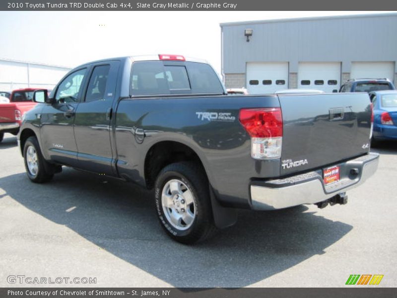 Slate Gray Metallic / Graphite Gray 2010 Toyota Tundra TRD Double Cab 4x4