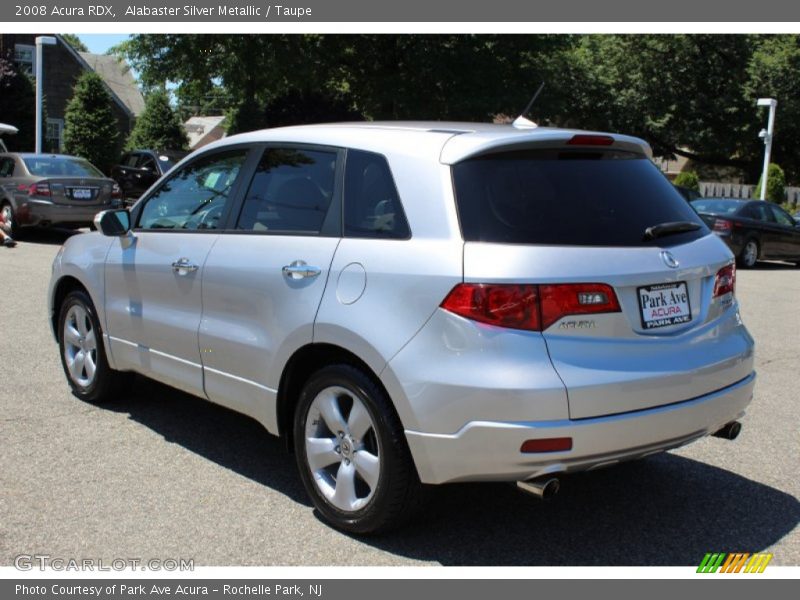 Alabaster Silver Metallic / Taupe 2008 Acura RDX