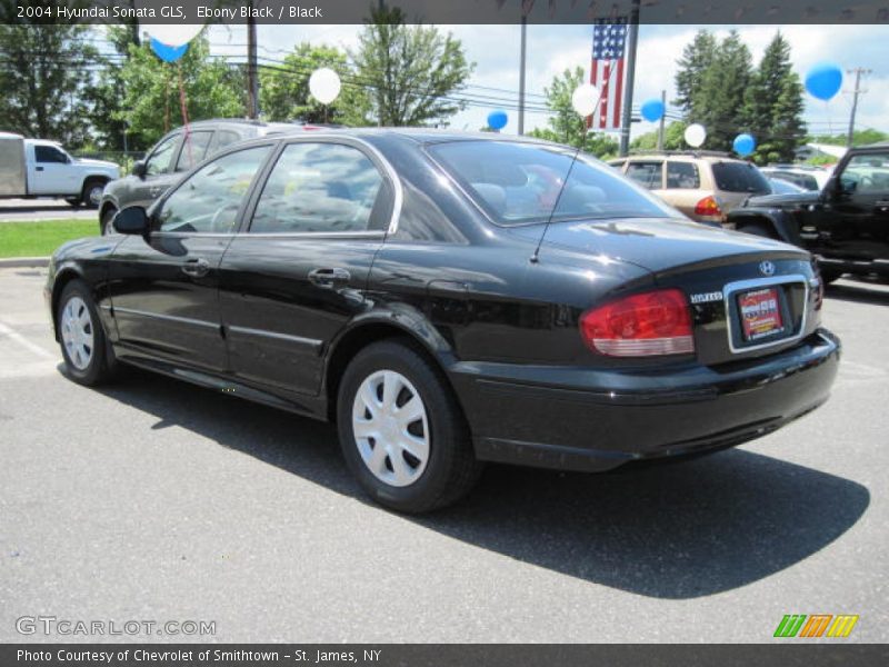 Ebony Black / Black 2004 Hyundai Sonata GLS