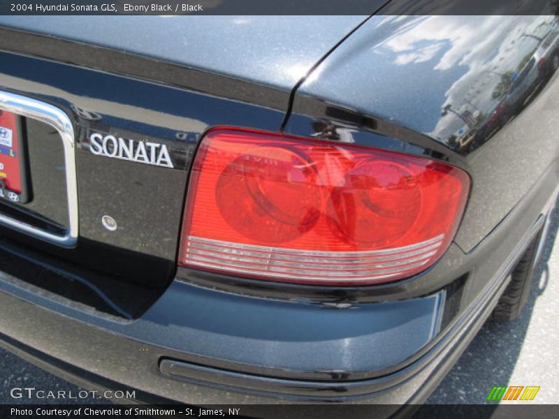 Ebony Black / Black 2004 Hyundai Sonata GLS