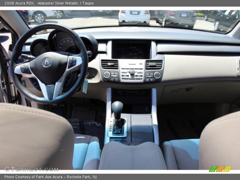 Alabaster Silver Metallic / Taupe 2008 Acura RDX