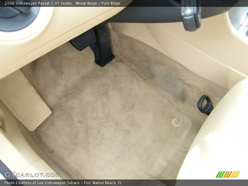 Wheat Beige / Pure Beige 2006 Volkswagen Passat 2.0T Sedan