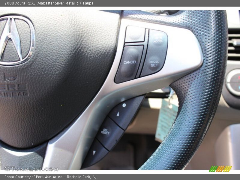 Alabaster Silver Metallic / Taupe 2008 Acura RDX