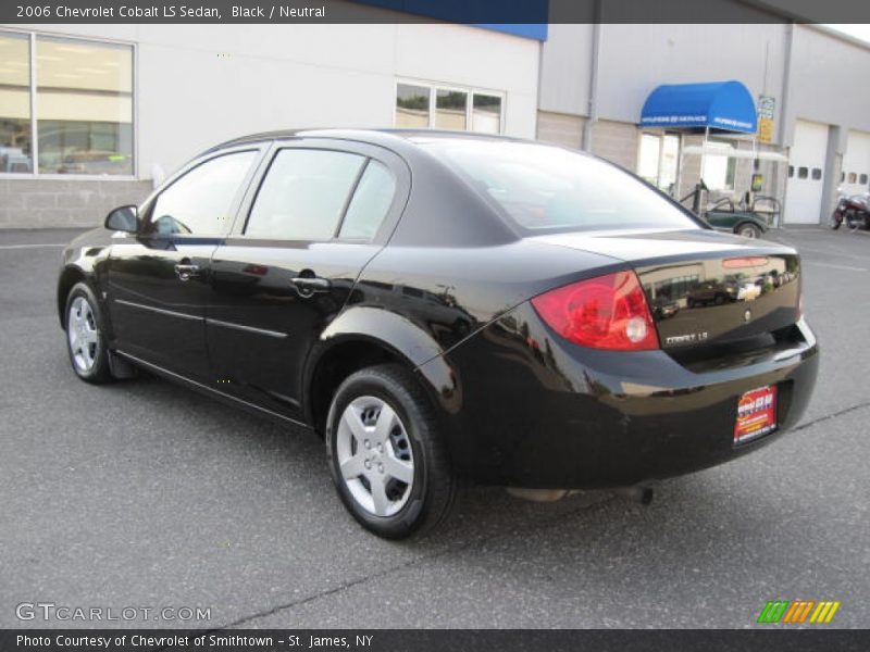 Black / Neutral 2006 Chevrolet Cobalt LS Sedan
