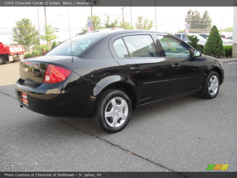 Black / Neutral 2006 Chevrolet Cobalt LS Sedan