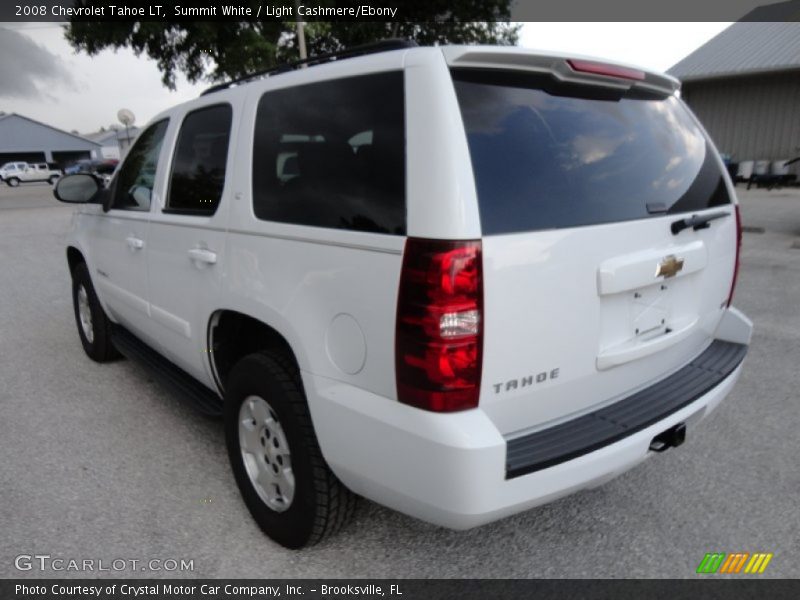 Summit White / Light Cashmere/Ebony 2008 Chevrolet Tahoe LT