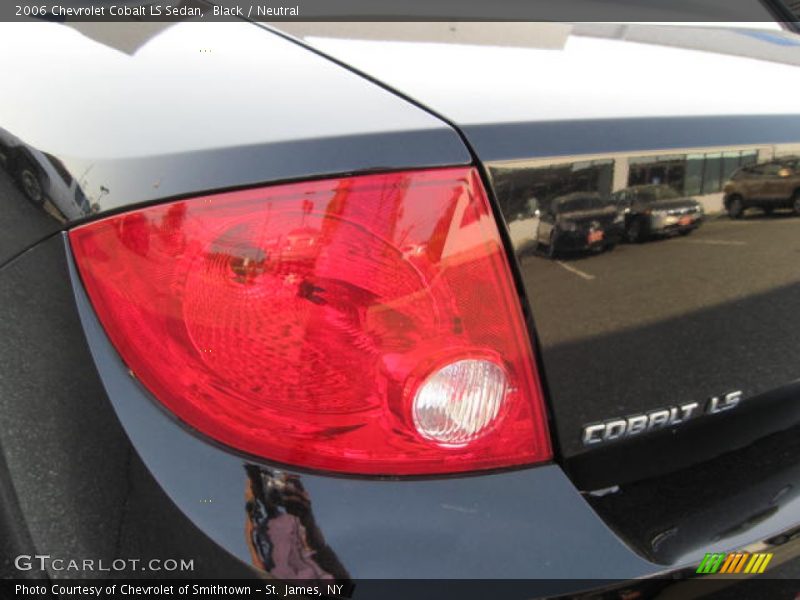 Black / Neutral 2006 Chevrolet Cobalt LS Sedan