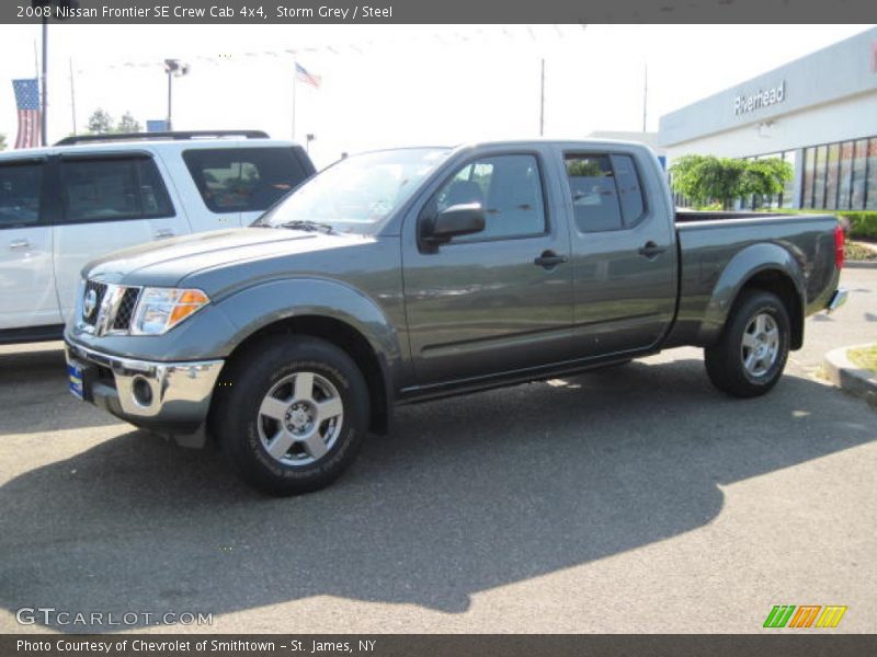 Storm Grey / Steel 2008 Nissan Frontier SE Crew Cab 4x4