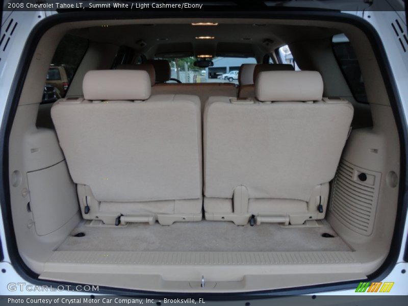 Summit White / Light Cashmere/Ebony 2008 Chevrolet Tahoe LT