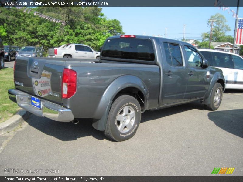 Storm Grey / Steel 2008 Nissan Frontier SE Crew Cab 4x4