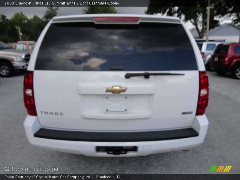 Summit White / Light Cashmere/Ebony 2008 Chevrolet Tahoe LT