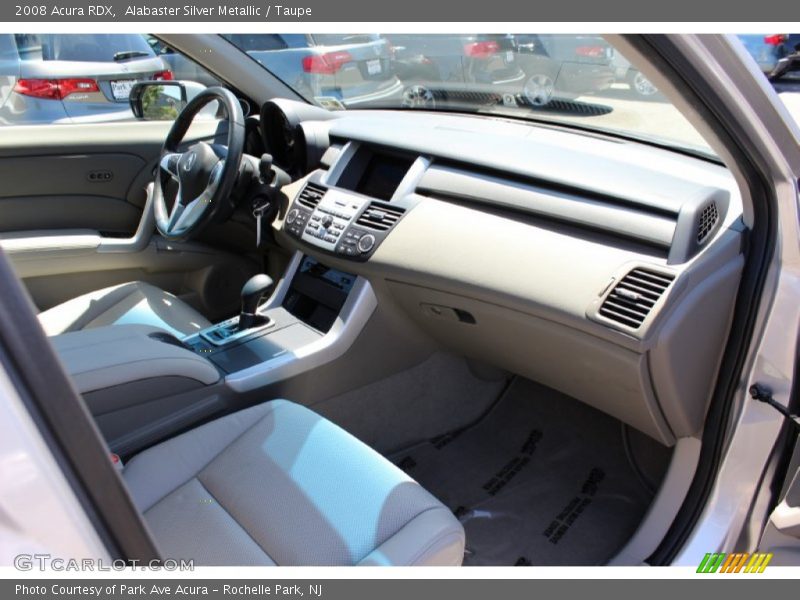 Alabaster Silver Metallic / Taupe 2008 Acura RDX