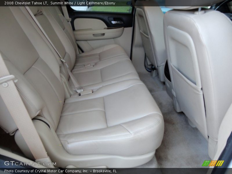 Summit White / Light Cashmere/Ebony 2008 Chevrolet Tahoe LT