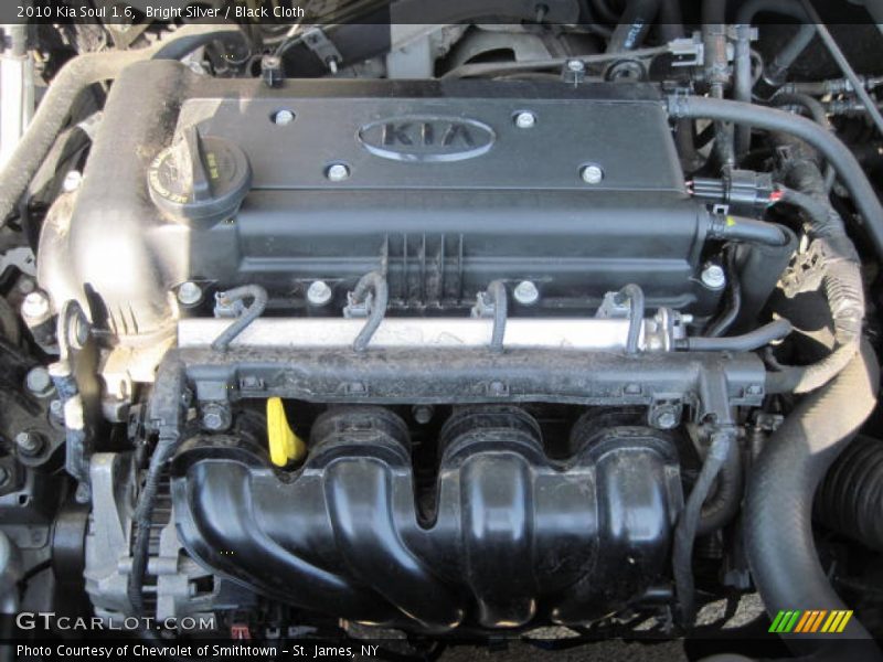  2010 Soul 1.6 Engine - 1.6 Liter DOHC 16-Valve CVVT 4 Cylinder