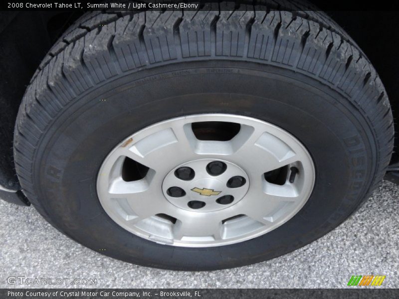 Summit White / Light Cashmere/Ebony 2008 Chevrolet Tahoe LT