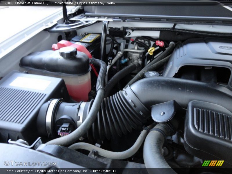 Summit White / Light Cashmere/Ebony 2008 Chevrolet Tahoe LT