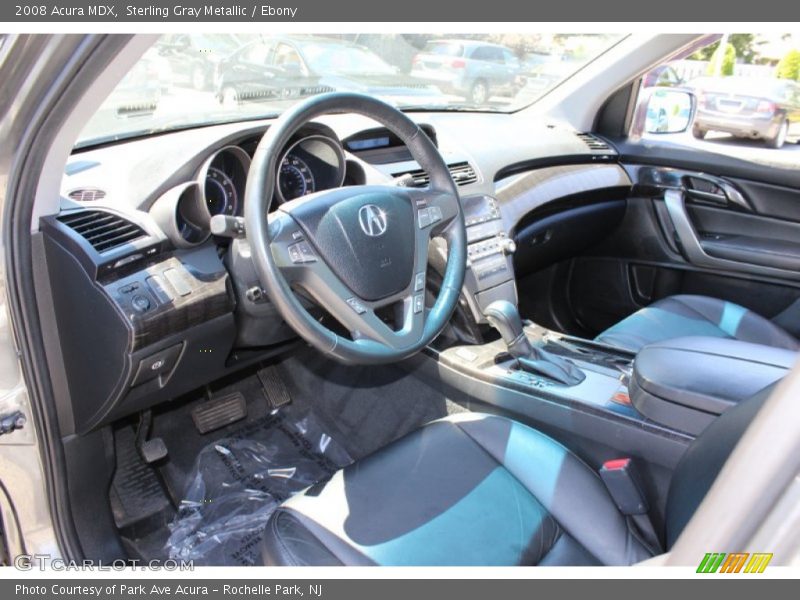 Sterling Gray Metallic / Ebony 2008 Acura MDX