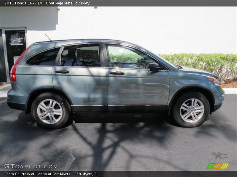 Opal Sage Metallic / Ivory 2011 Honda CR-V EX