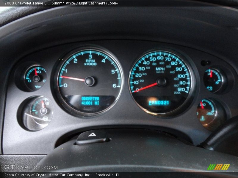 Summit White / Light Cashmere/Ebony 2008 Chevrolet Tahoe LT