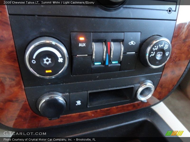 Summit White / Light Cashmere/Ebony 2008 Chevrolet Tahoe LT