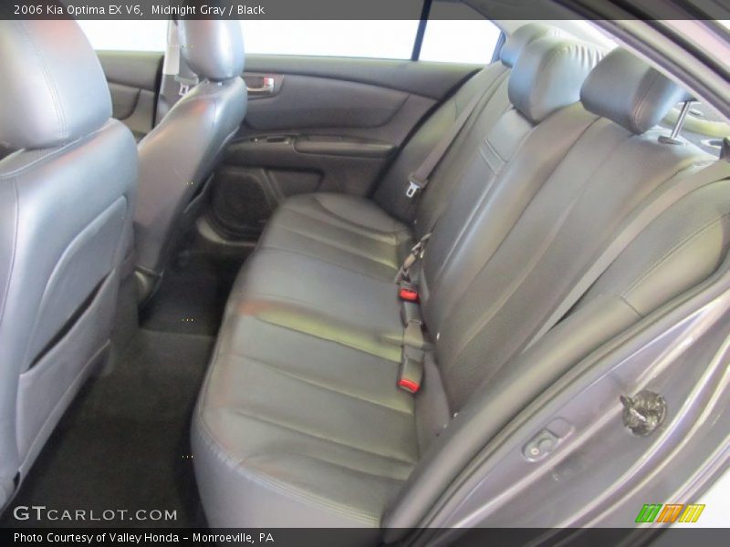 Midnight Gray / Black 2006 Kia Optima EX V6