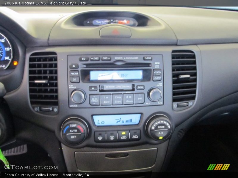 Midnight Gray / Black 2006 Kia Optima EX V6