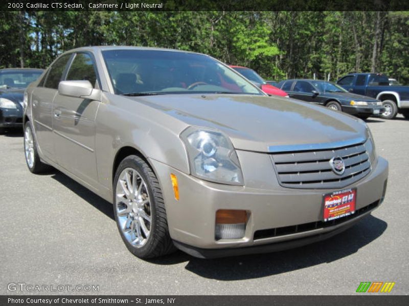 Cashmere / Light Neutral 2003 Cadillac CTS Sedan