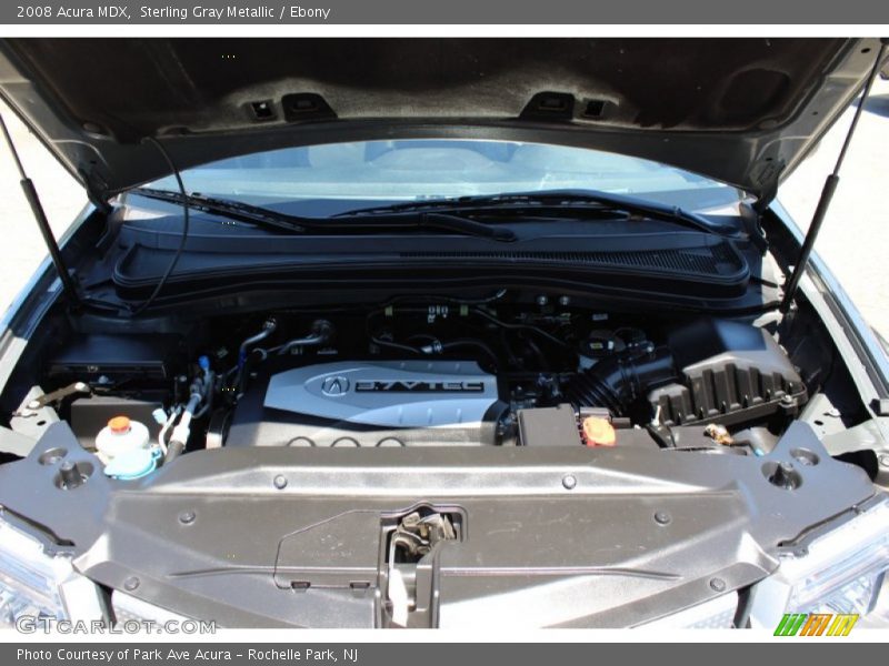 Sterling Gray Metallic / Ebony 2008 Acura MDX