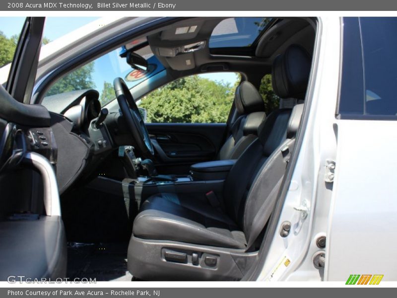 Billet Silver Metallic / Ebony 2008 Acura MDX Technology