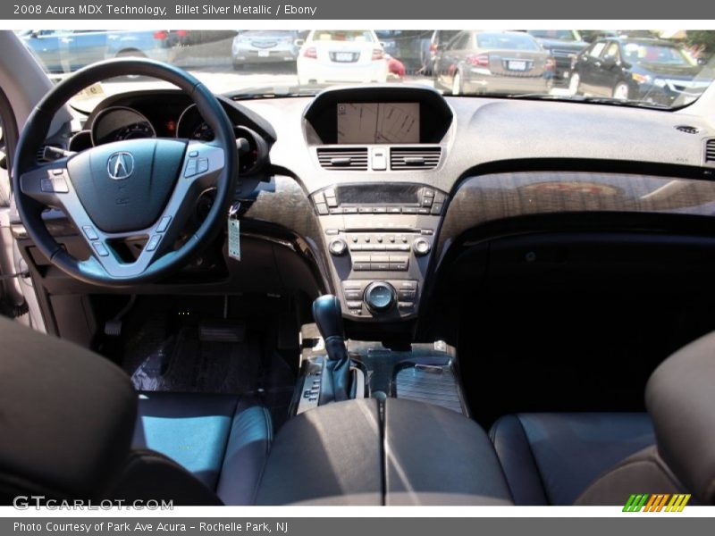 Billet Silver Metallic / Ebony 2008 Acura MDX Technology