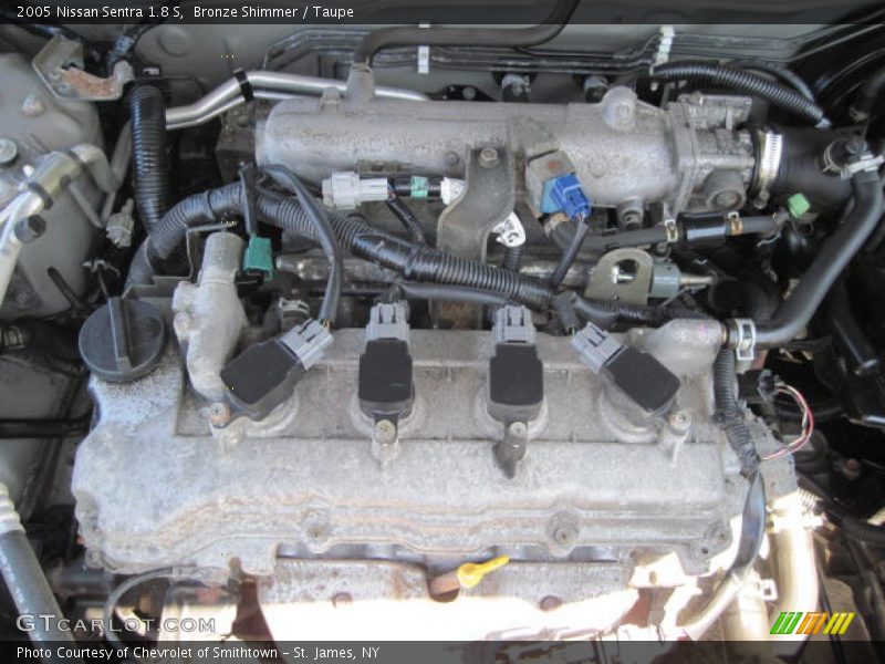 Bronze Shimmer / Taupe 2005 Nissan Sentra 1.8 S