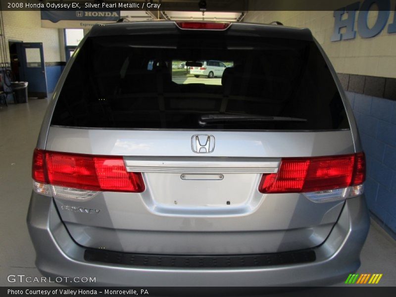 Silver Pearl Metallic / Gray 2008 Honda Odyssey EX
