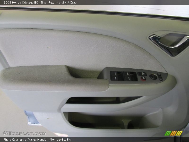Silver Pearl Metallic / Gray 2008 Honda Odyssey EX