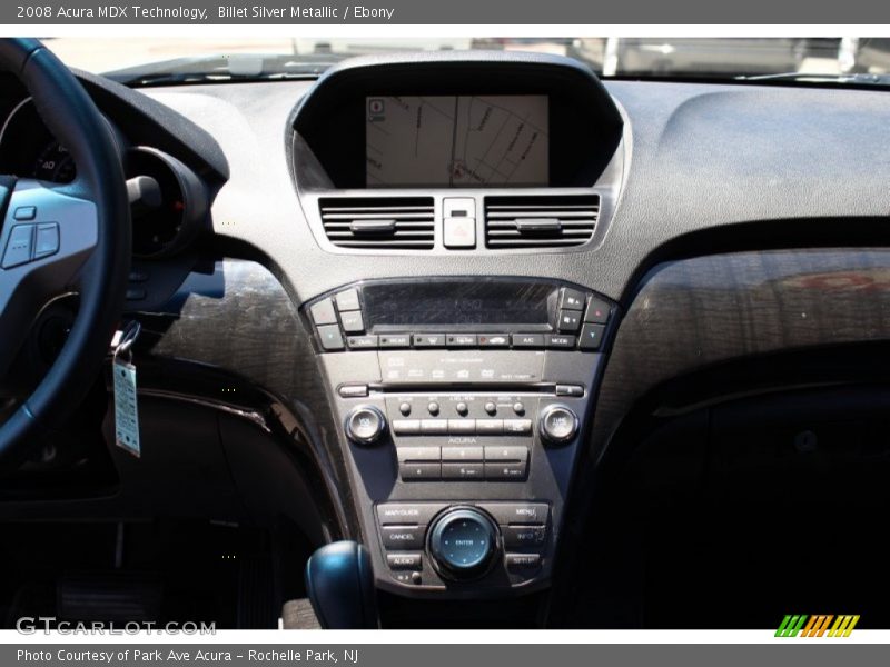 Billet Silver Metallic / Ebony 2008 Acura MDX Technology