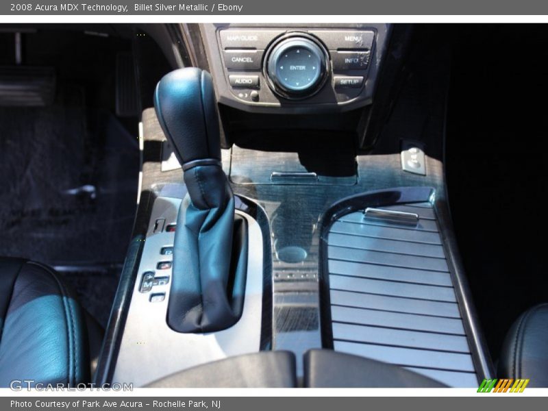 Billet Silver Metallic / Ebony 2008 Acura MDX Technology