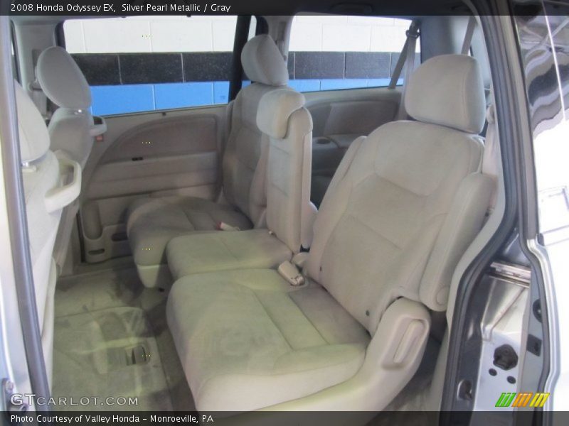 Silver Pearl Metallic / Gray 2008 Honda Odyssey EX