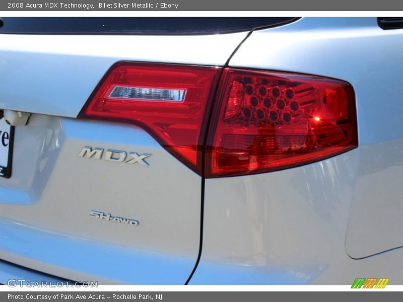 Billet Silver Metallic / Ebony 2008 Acura MDX Technology