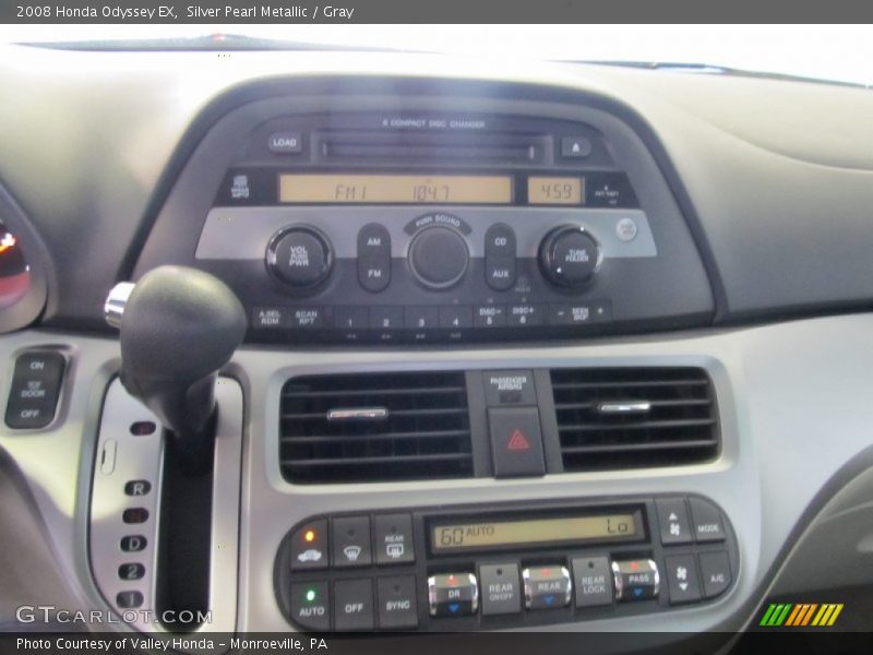 Silver Pearl Metallic / Gray 2008 Honda Odyssey EX